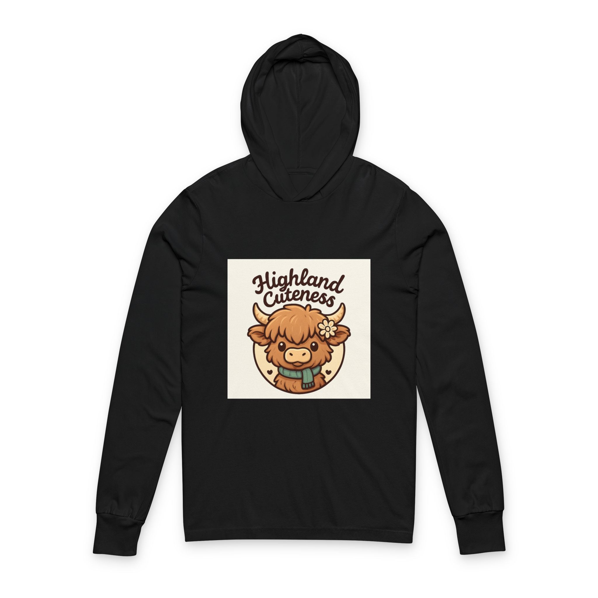 Unisex Hooded Long Sleeve Tee