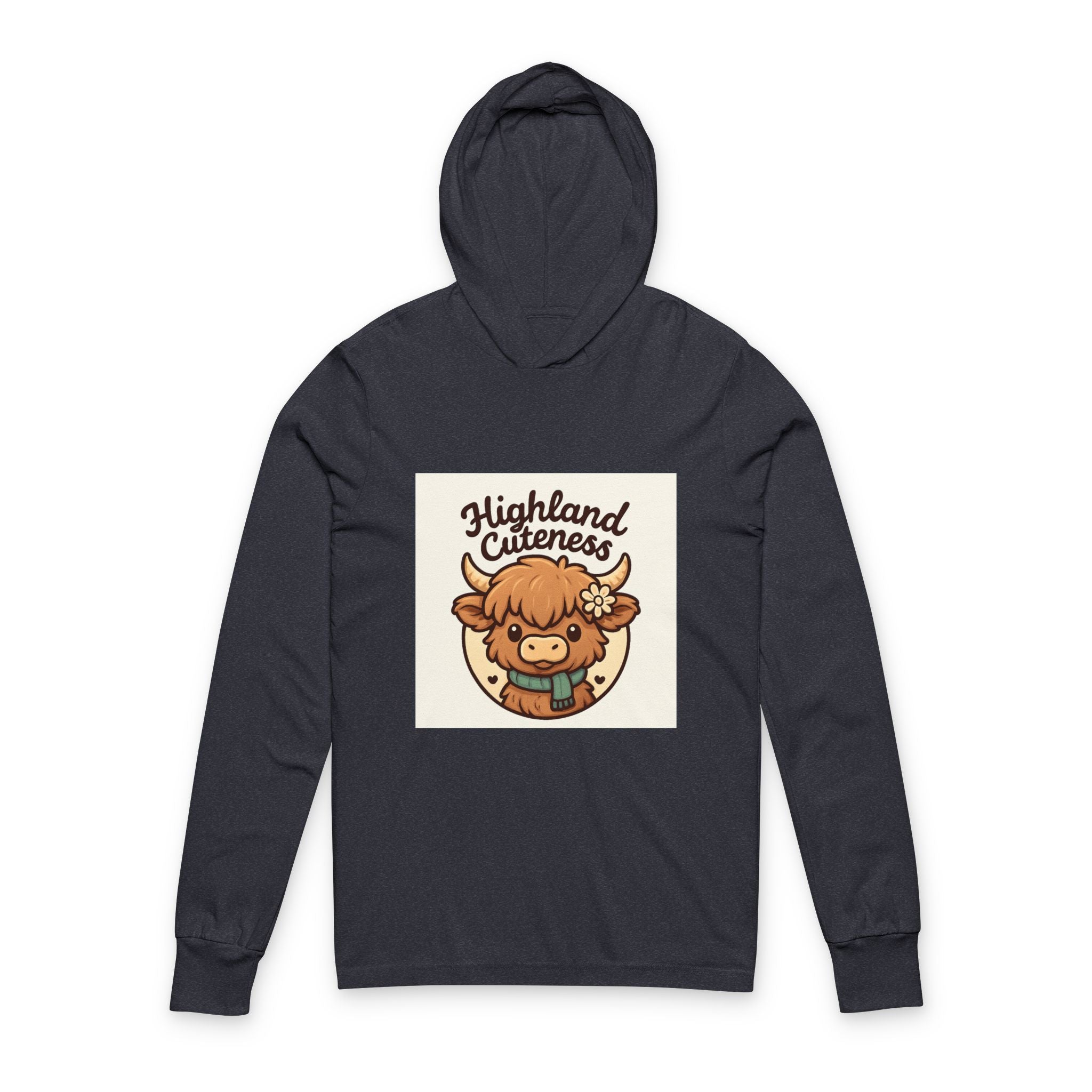 Unisex Hooded Long Sleeve Tee