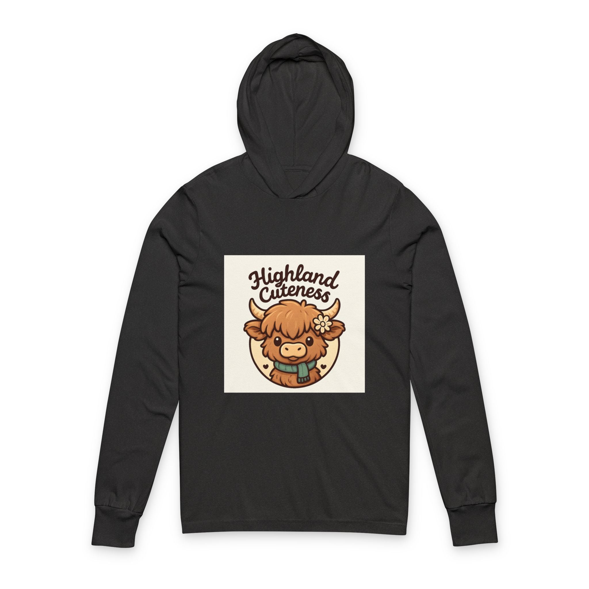 Unisex Hooded Long Sleeve Tee