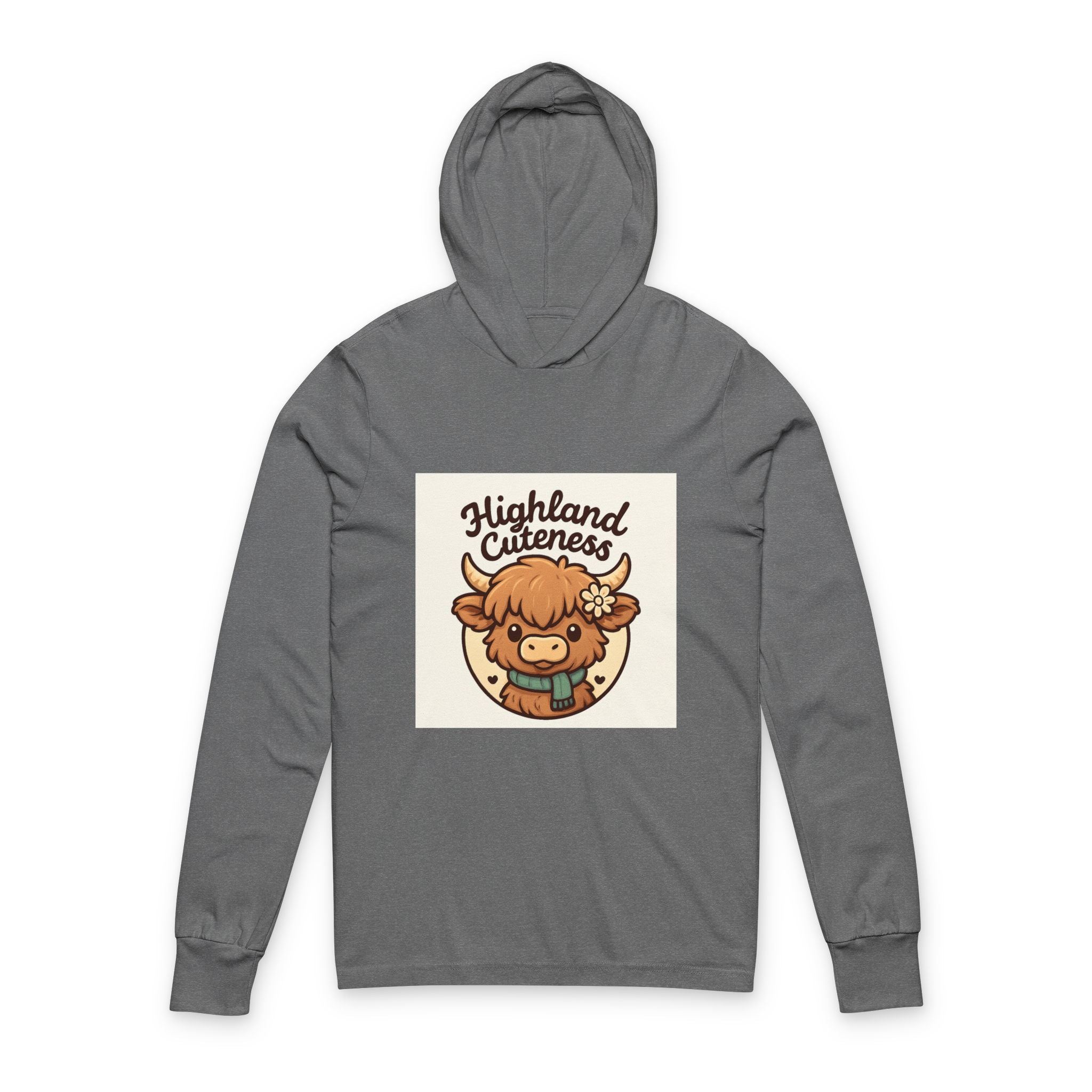 Unisex Hooded Long Sleeve Tee