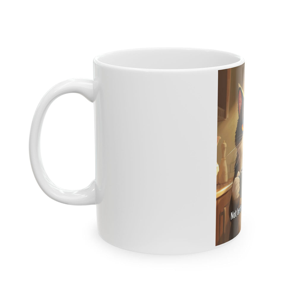 Grumpy Cat Coffee Mug - "Not Before I've Had My Nip"